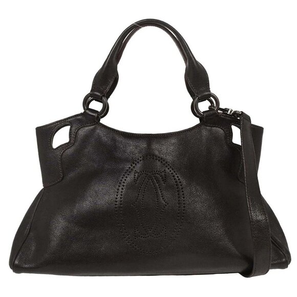 Cartier Handbags - Cartier Black Marcello 2way Handbag
